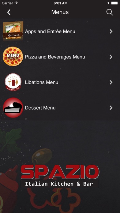 Spazio Italian Kitchen and Bar screenshot 3