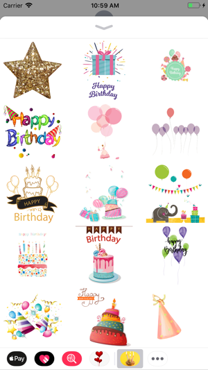 Happy Birthday 2018 Stickers(圖1)-速報App