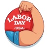 Happy Labor Day 2017 Sticker