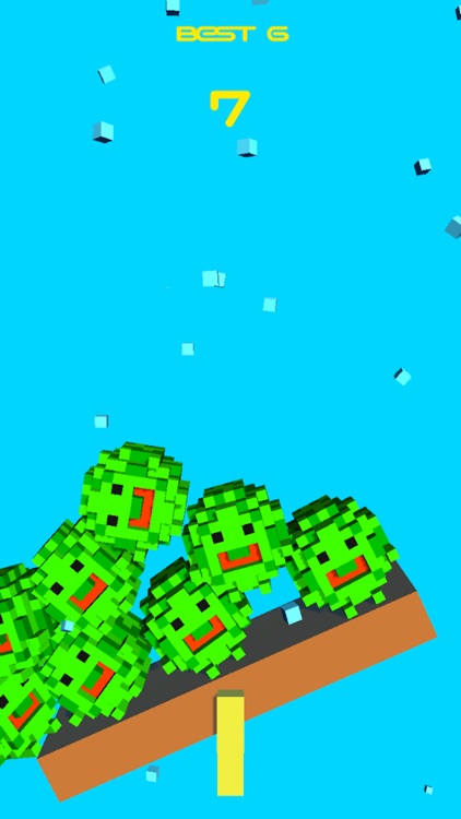 A rolling watermelon on the seesaw screenshot-3