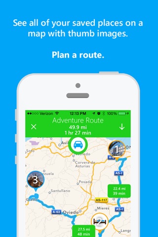 JourneyPin - Location Organizer & Trip Planner screenshot 3