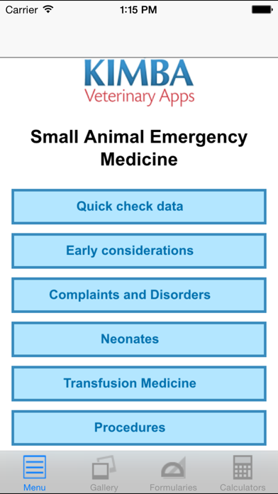 How to cancel & delete Veterinary Emergency Medicine Small Animal from iphone & ipad 1