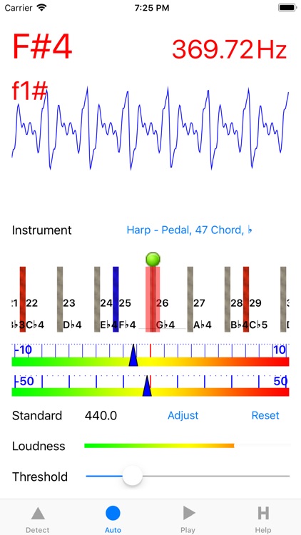Harp Tuner