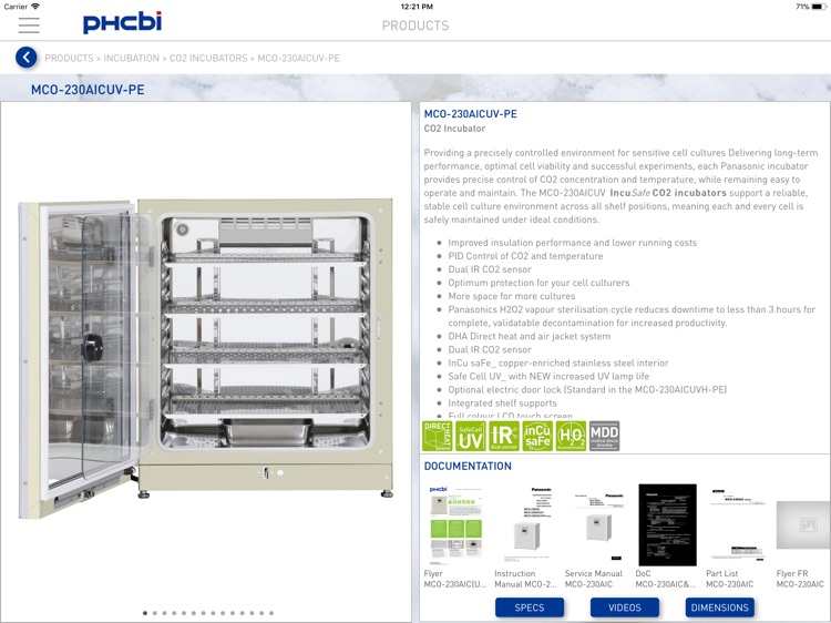 PHCbi Sales Application screenshot-3