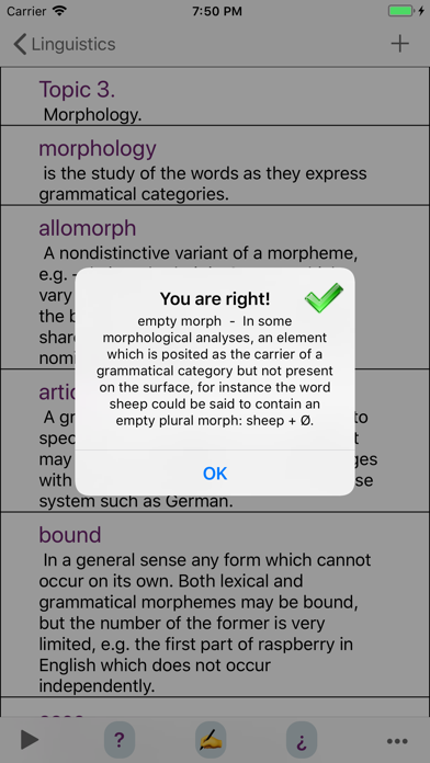 How to cancel & delete Linguistics Study Of Language from iphone & ipad 1