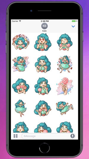 Sweety Doll Stickers