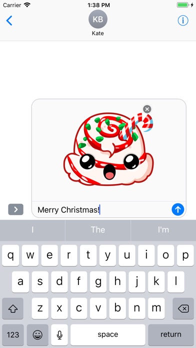 Happy Holiday Stickers screenshot 4