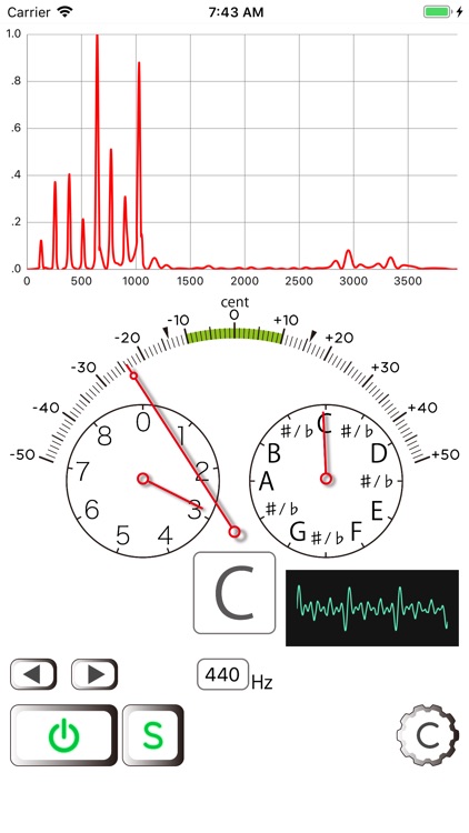 Tonegraph - Instrument Tuner screenshot-5