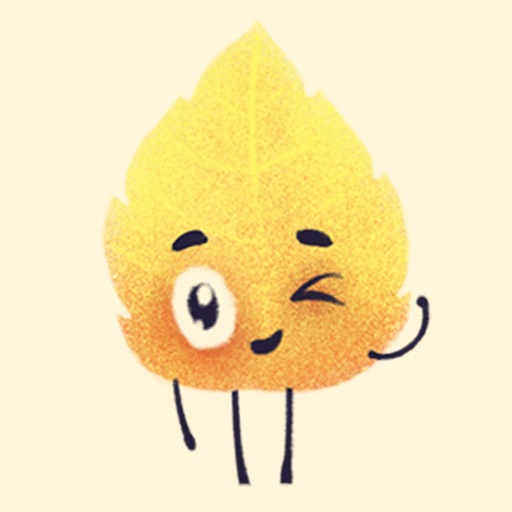 Falling in Fall - stickers iOS App