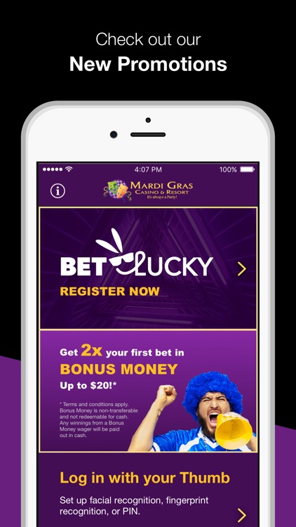 Mardi Gras BetLucky Sportsbook