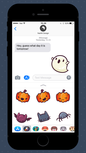 Cute Halloween Stickers(圖2)-速報App