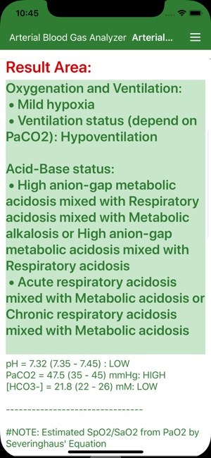 Arterial Blood Gas (Lite)(圖2)-速報App