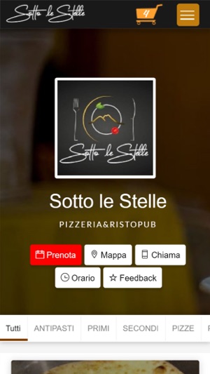 Pizzeria Sotto le Stelle