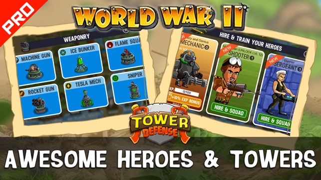 WWII Tower Defense PRO(圖3)-速報App