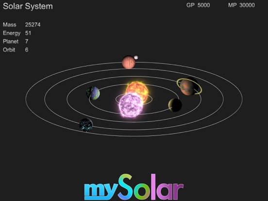 mySolar - Build your Planets Screenshots