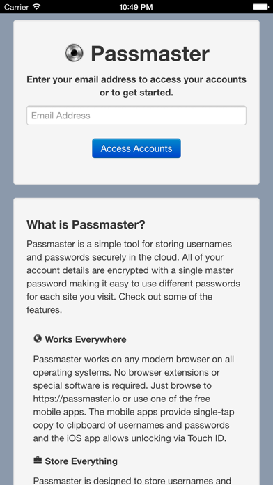 How to cancel & delete Passmaster from iphone & ipad 1