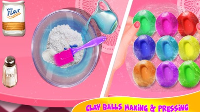 Clay Ball & Balloon Slime Game screenshot 2