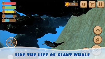 How to cancel & delete Big Whale Ocean Life Sim 3D from iphone & ipad 1
