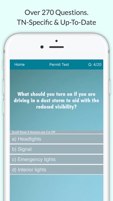 How to cancel & delete Tennessee Driving Test from iphone & ipad 1