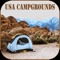 Campgrounds USA App provides users with  several good recreational campgrounds in the USA with indication of the facilities available at each campground