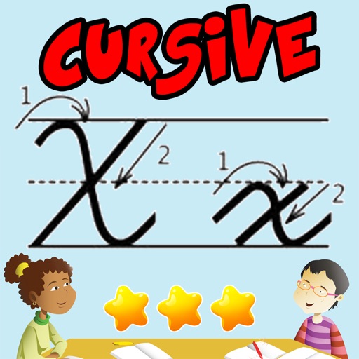 Practice Cursive Handwriting Icon