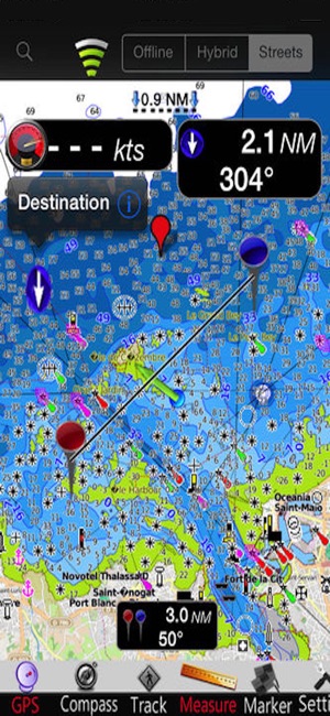 Brittany GPS Nautical Charts(圖4)-速報App