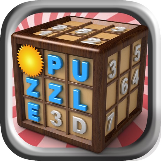 3D Number Puzzle No Ad Version icon