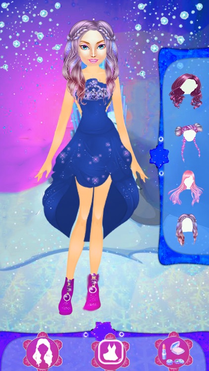 Ice Princess Dress Up Game screenshot-3