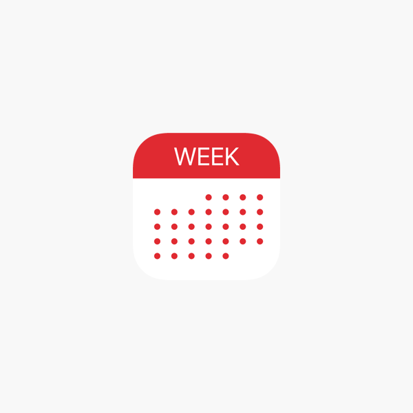 week calendar on the app store ukekalender