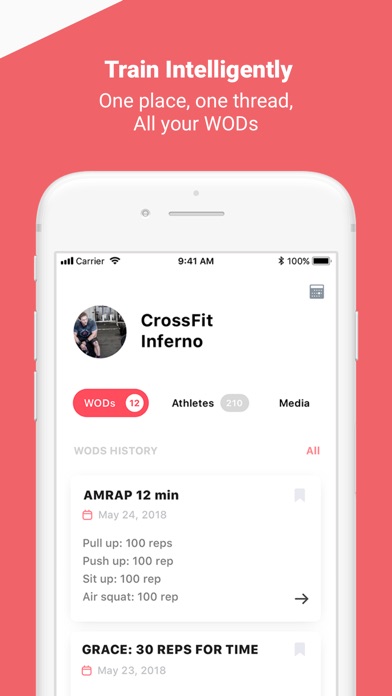 Strivee - CrossFit tracking for iPhone - APP DOWNLOAD