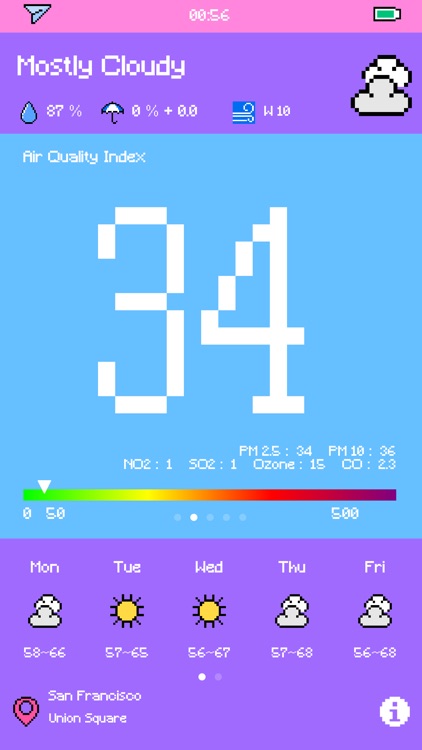 Pixel Weather - Forecast screenshot-3