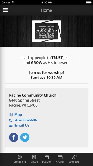 Racine Community Church(圖1)-速報App