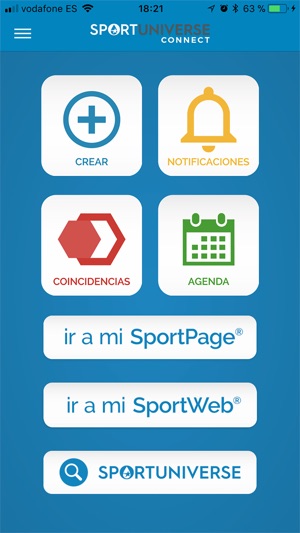 SportUniverse Connect