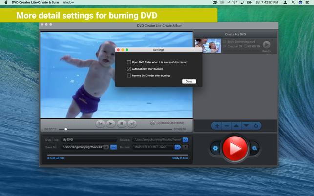 DVD Creator Lite-Create & Burn(圖4)-速報App