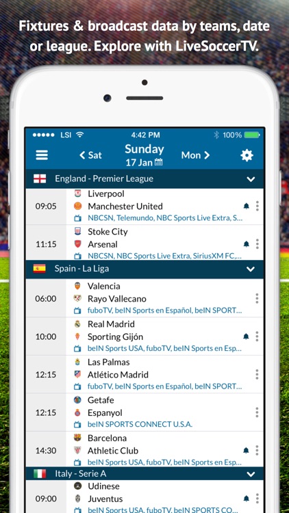 Live Soccer TV: Scores & Stats screenshot-3