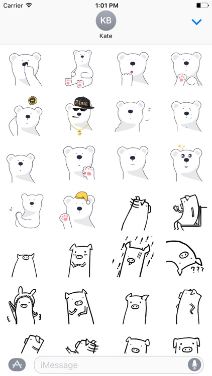 Animated Animal Stickers!