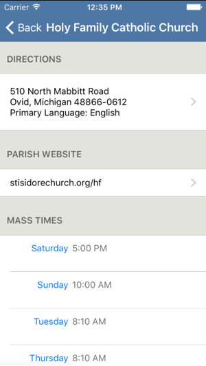 Mass Times for Travel(圖4)-速報App