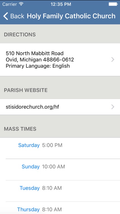 Mass Times for Travel screenshot-3