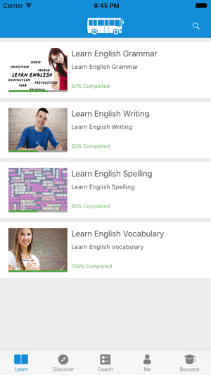 Learn English Grammar, Writing