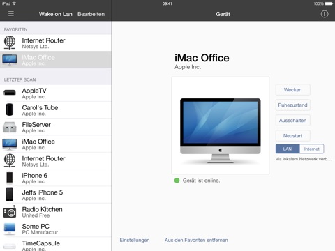 iNet for iPad Network Scanner screenshot 4