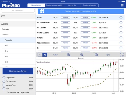 Plus500 Trading Platform screenshot 2