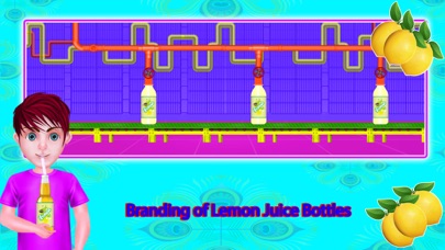 Lemon Factory Juice Maker Games screenshot 4
