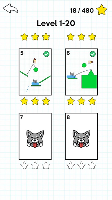 Happy Corgi - Draw a Line screenshot 3