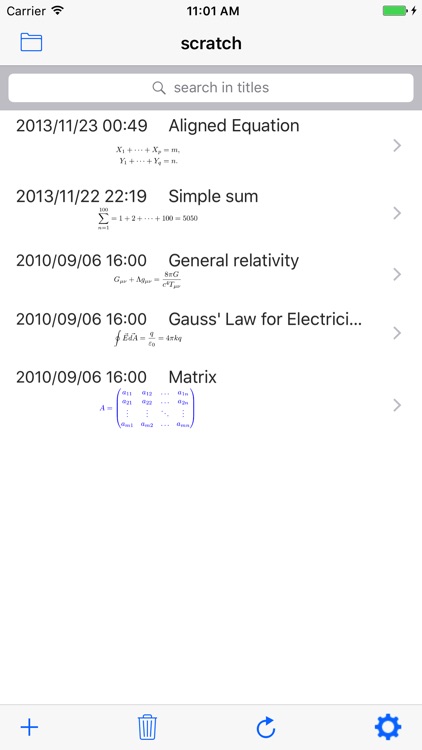 TeX Equation