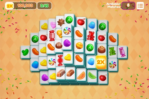 Mahjongg Candy screenshot 2