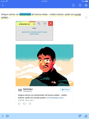 Språkkraft Reading Coach screenshot 2