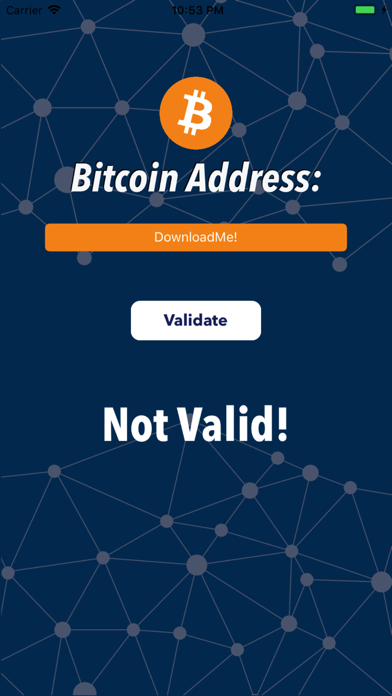 How to cancel & delete Bitcoin Address Validator from iphone & ipad 2