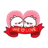 Love Bunny Animated Stickers