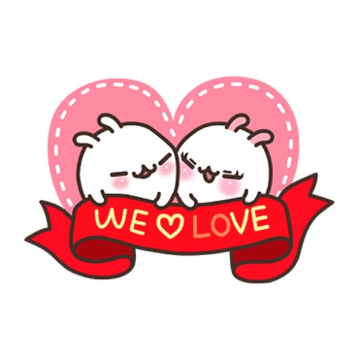 Love Bunny Animated Stickers icon