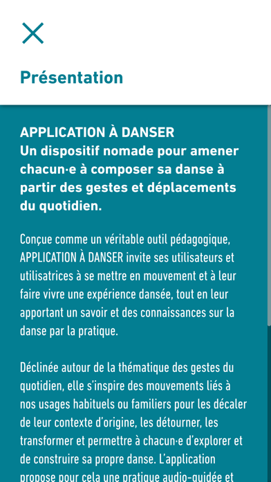 How to cancel & delete Application à Danser from iphone & ipad 2